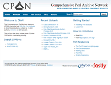 Tablet Screenshot of cpan.llarian.net